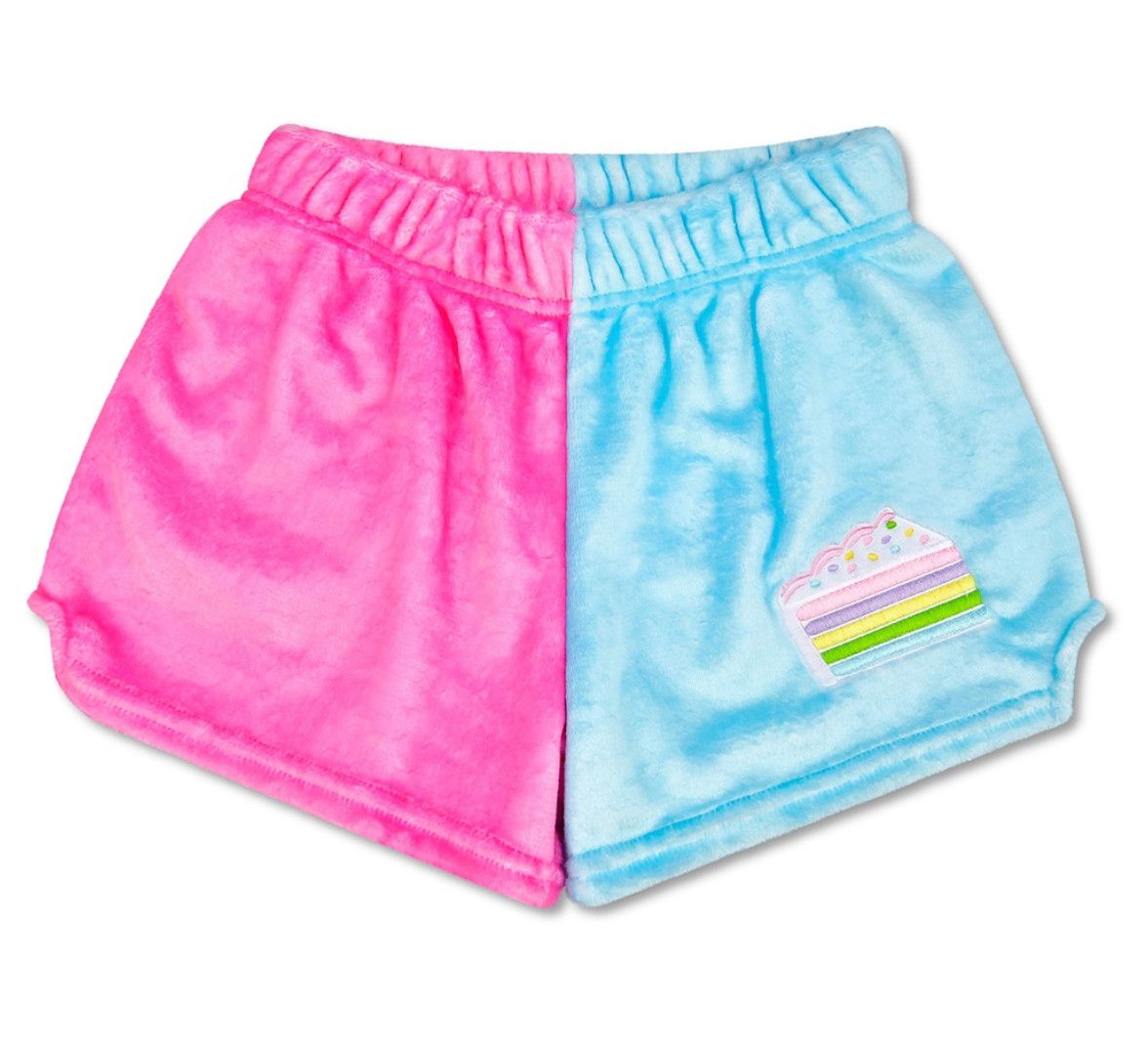 plush shorts
