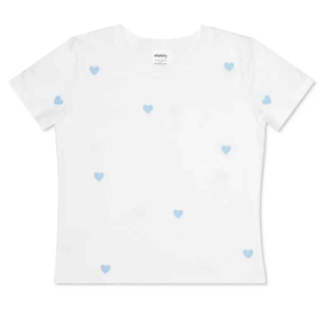 blue hearts t-shirt