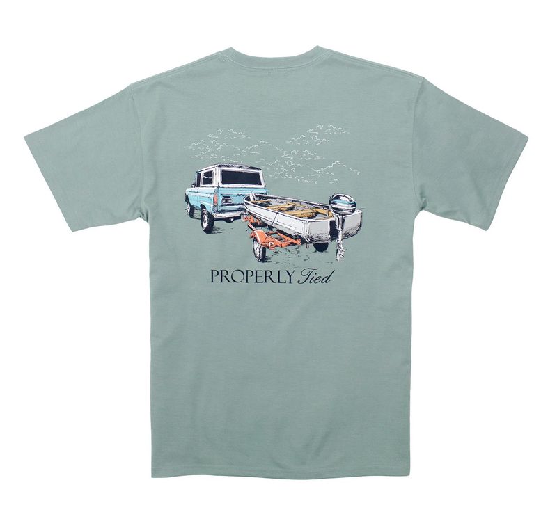 towing the line ss tee