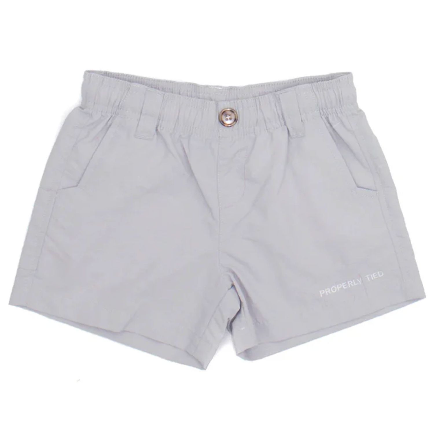 mallard short- light grey