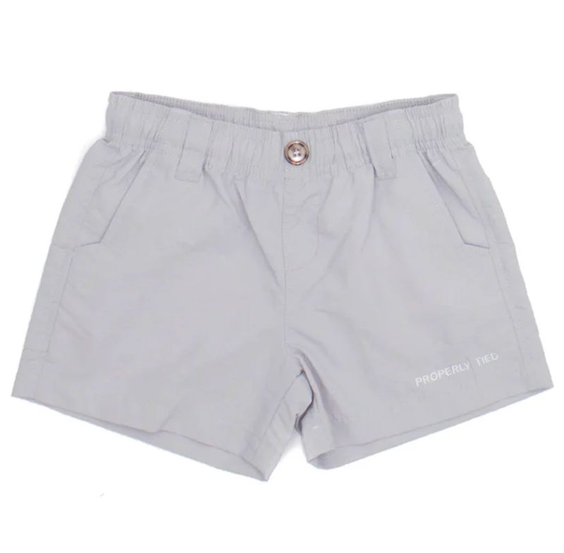 mallard short- light grey