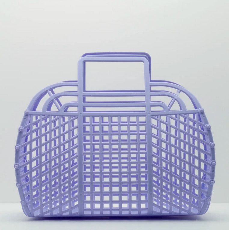 retro jelly basket- large