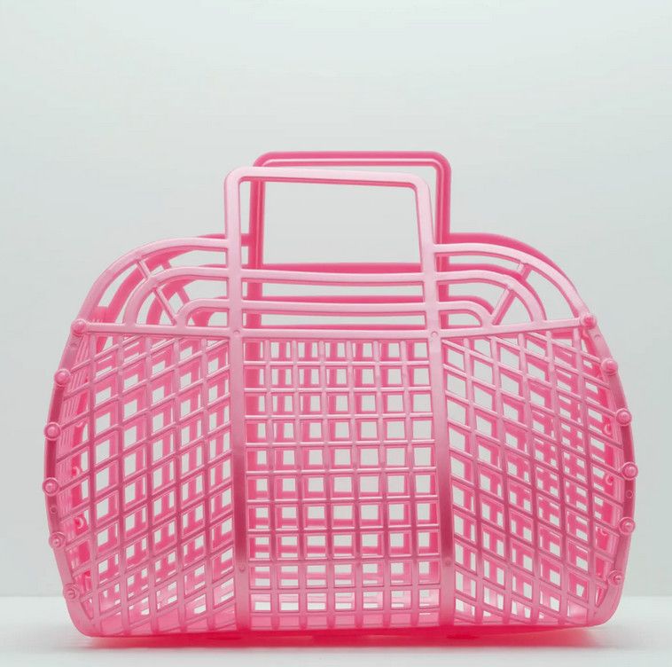 retro jelly basket- large
