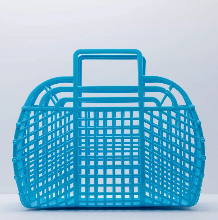 retro jelly basket- large
