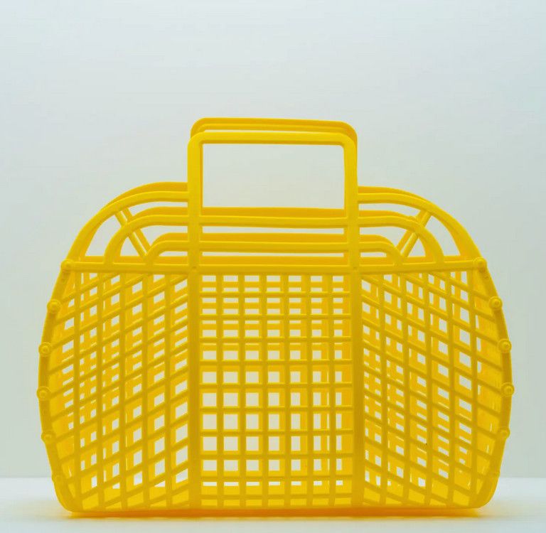 retro jelly basket- large