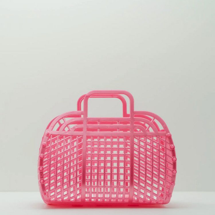 retro jelly basket- medium