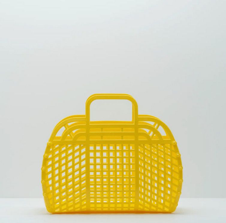 retro jelly basket- medium