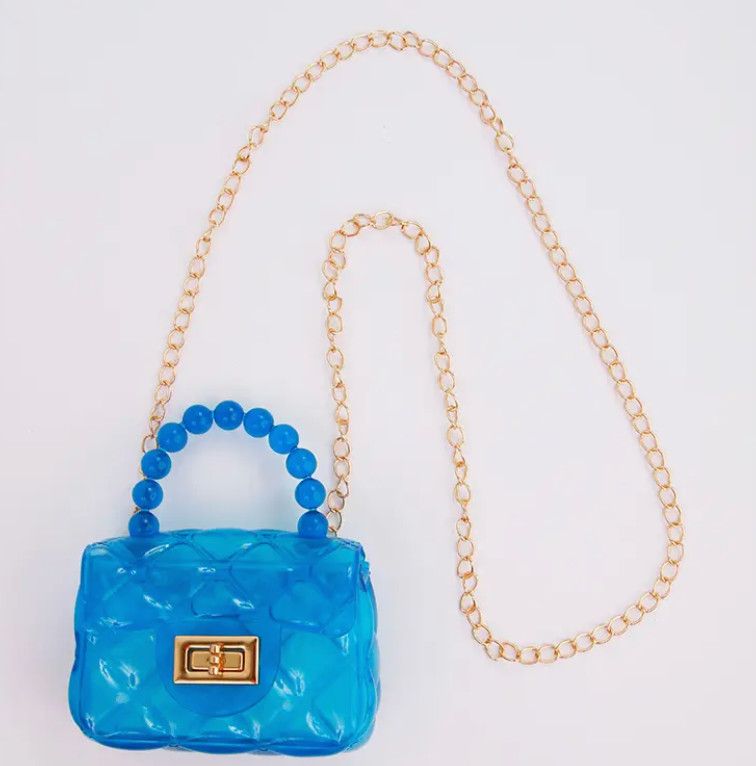 clear jelly purse