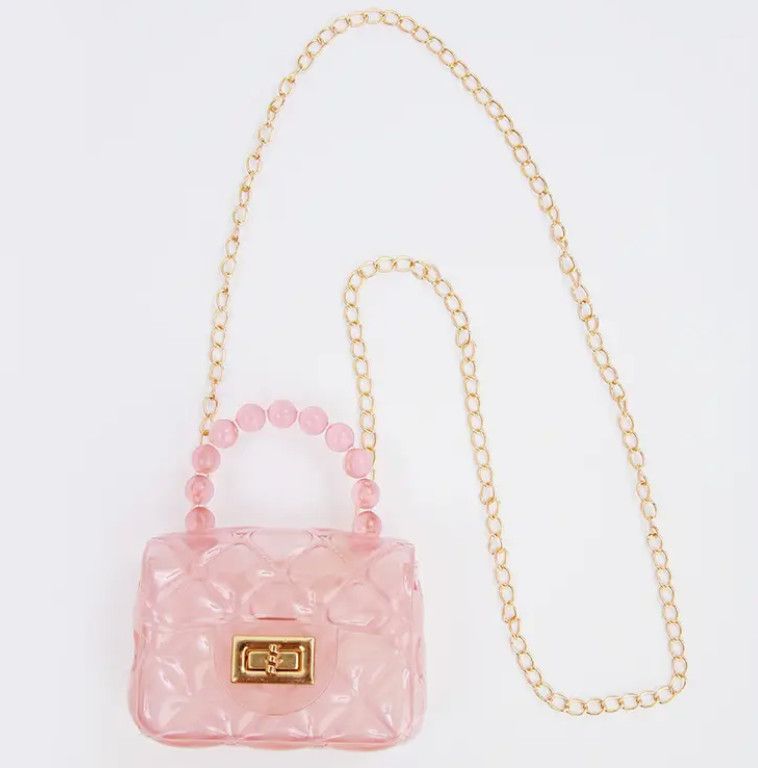 clear jelly purse