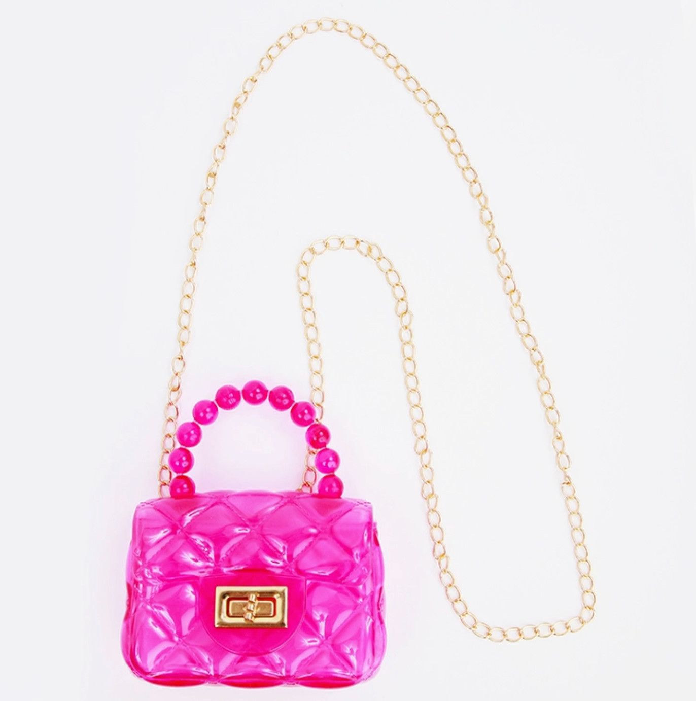clear jelly purse