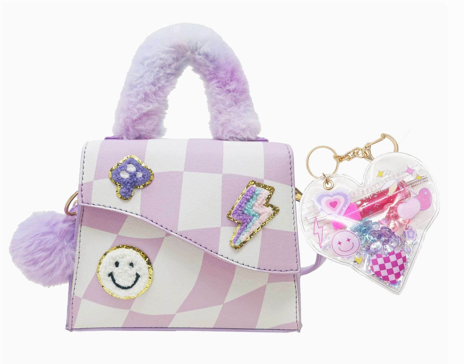 fancy handbag- good day