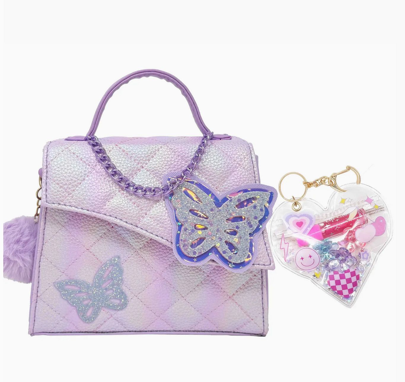 fancy handbag- butterfly tie dye