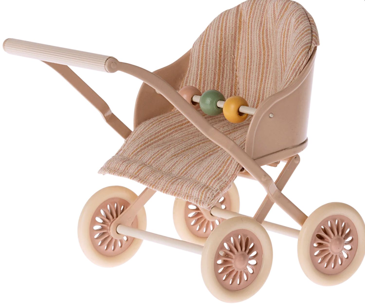 stroller, baby mouse- rose