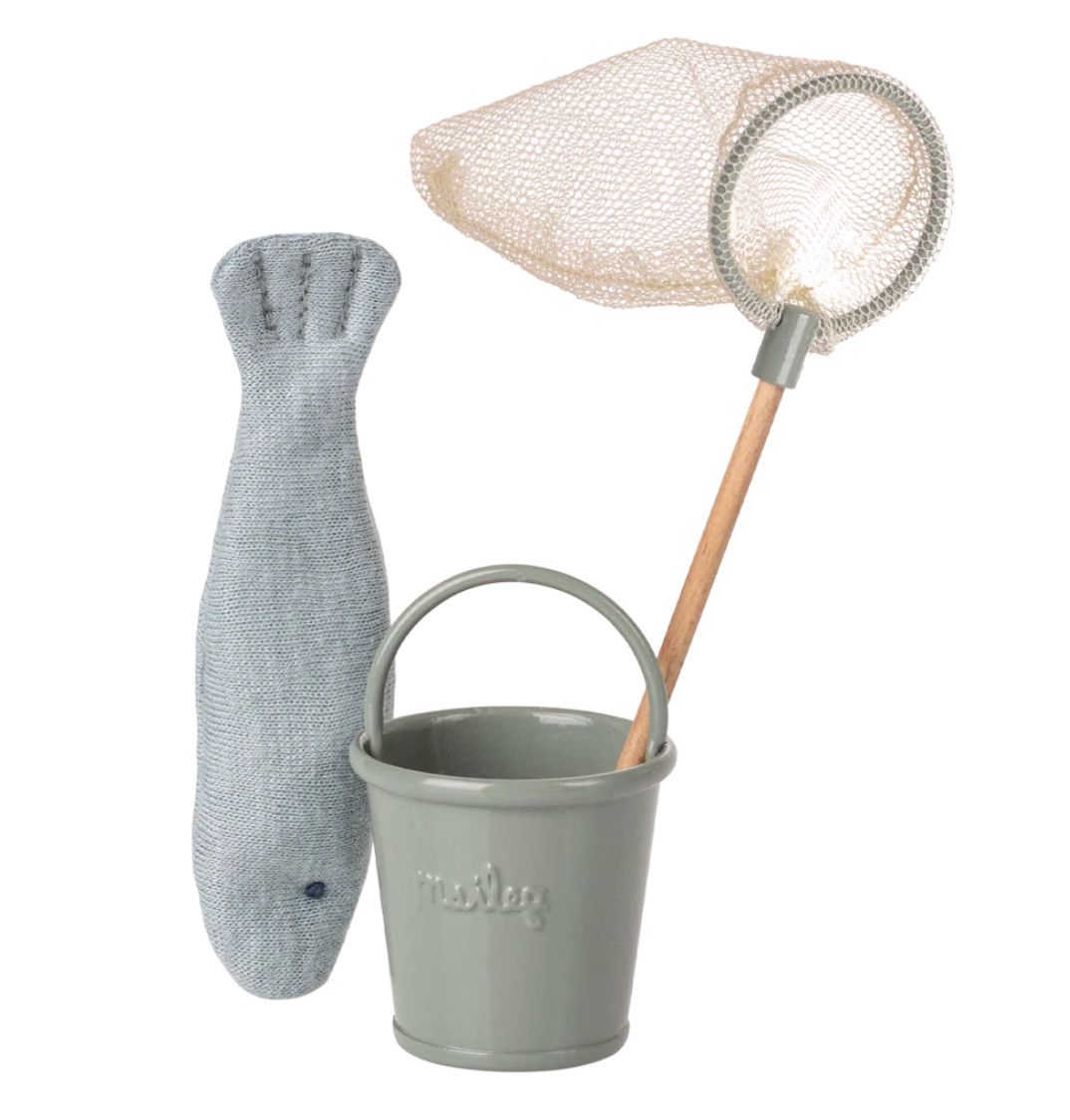 fishing set, mouse