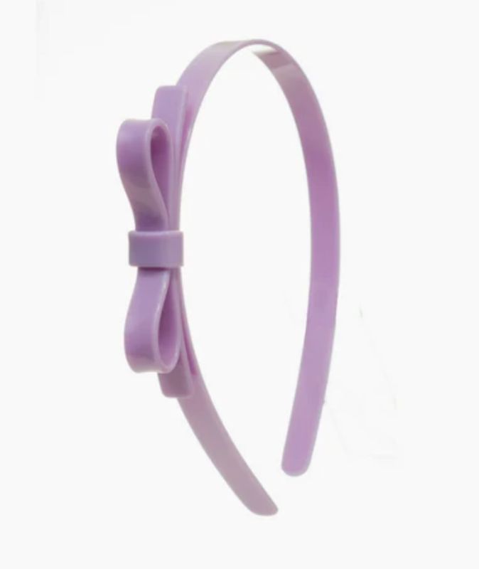 HB thin bow- light purple