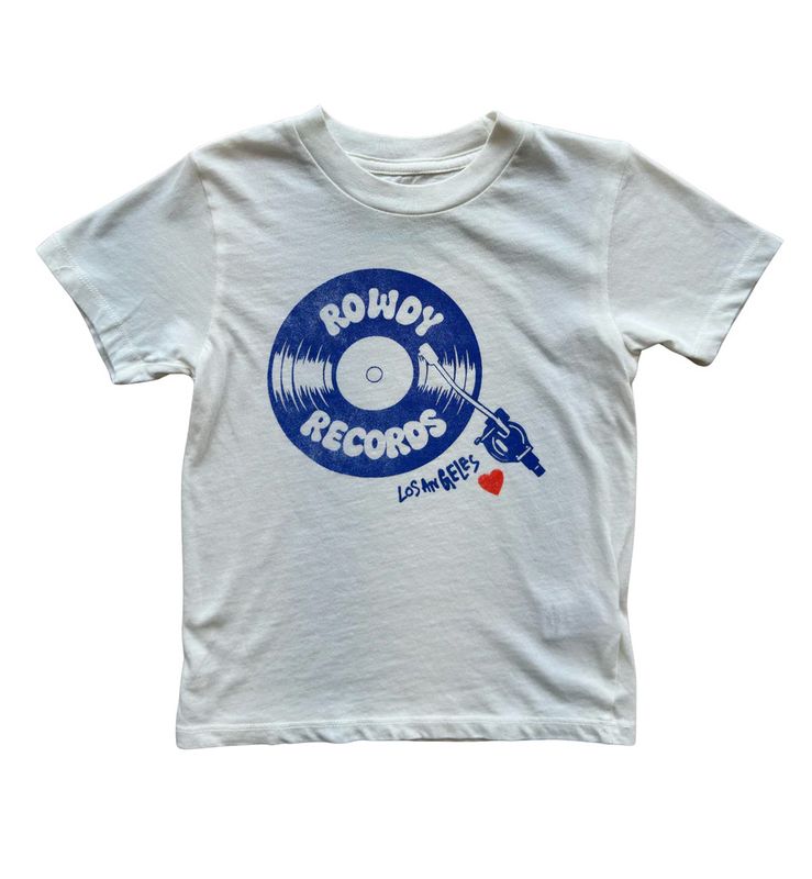 rowdy records tee