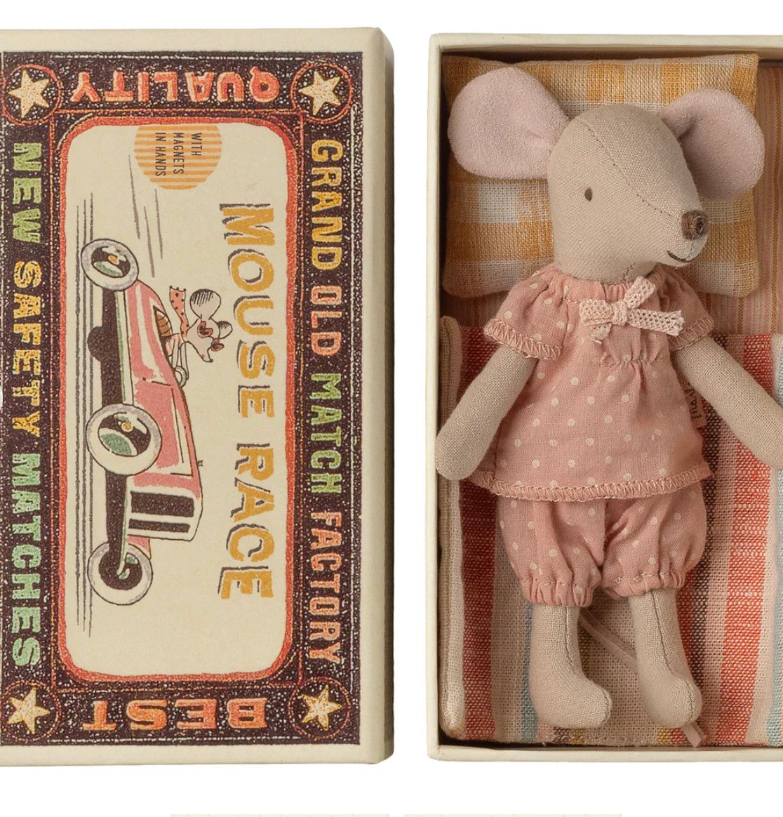 big sister mouse in matchbox