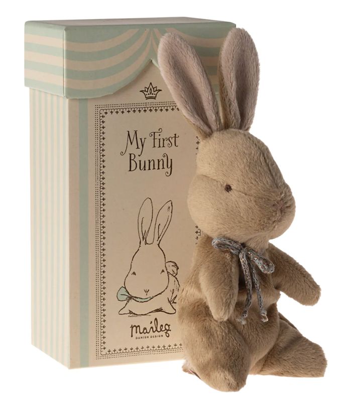 my first bunny- brown