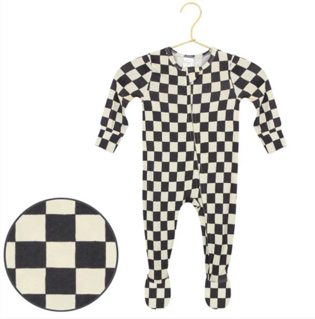 zippered footie