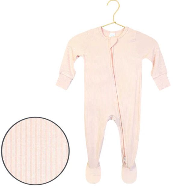 zippered footie