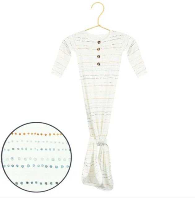 knotted gown (newborn)