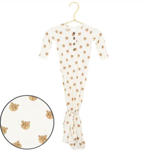 knotted gown (newborn)