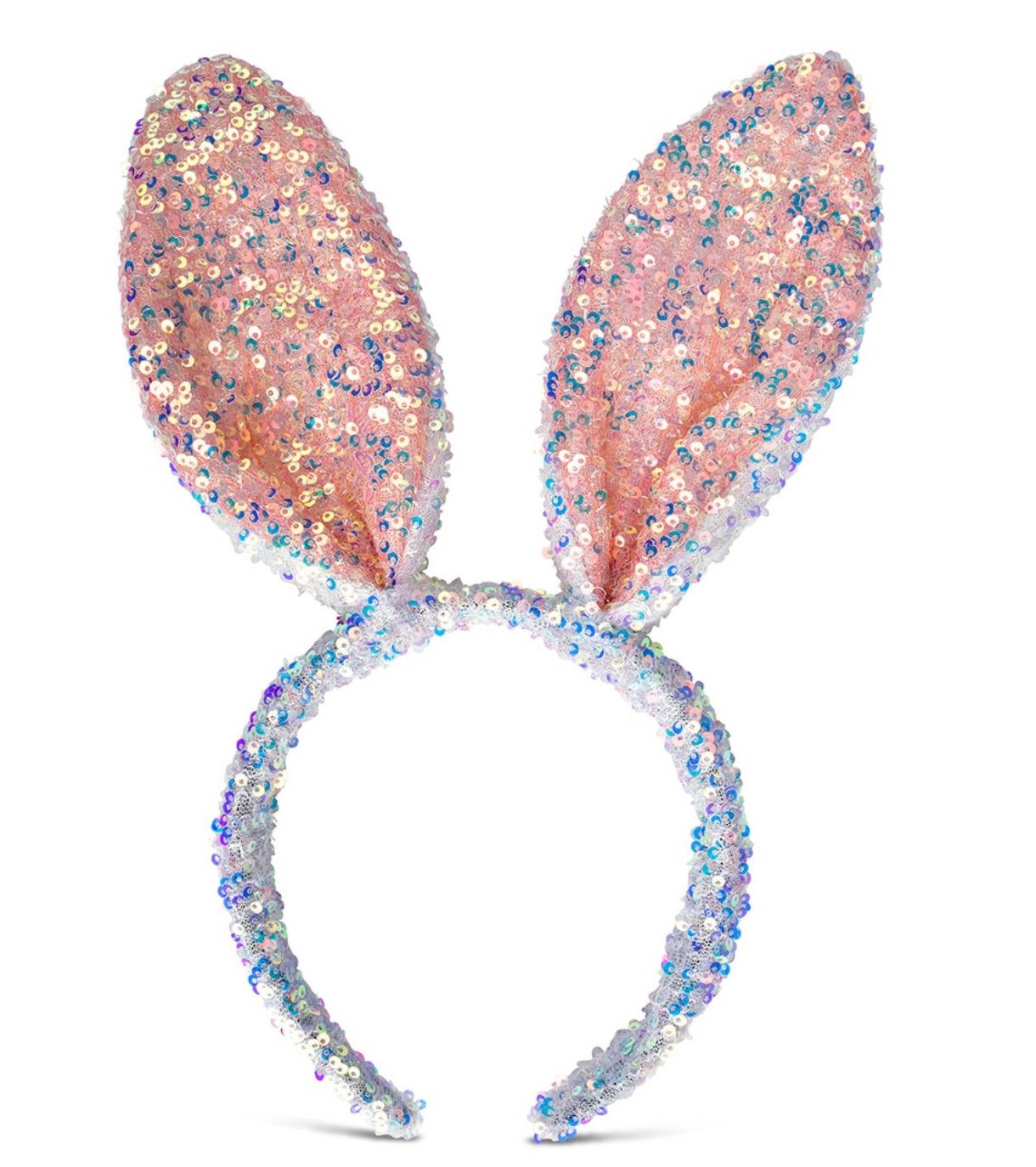 sequin bunny headband