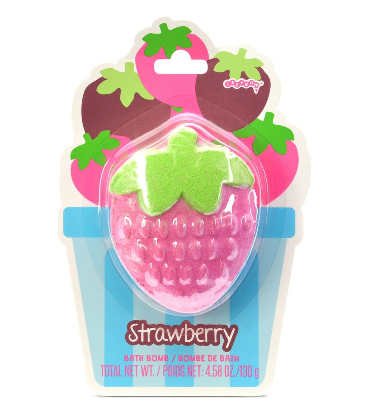 strawberry bath bomb