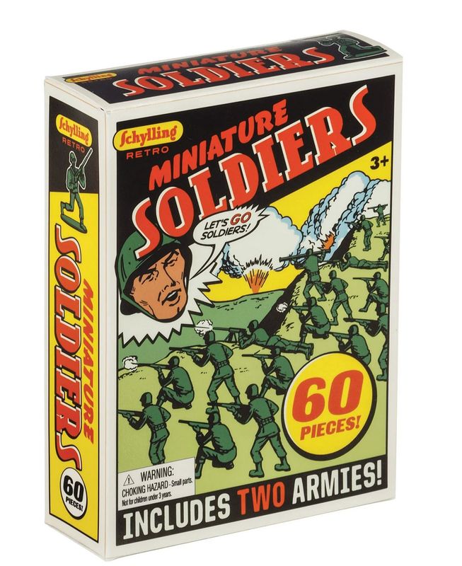 miniature toy soldiers