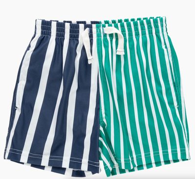 boys swim trunk - multi stripe