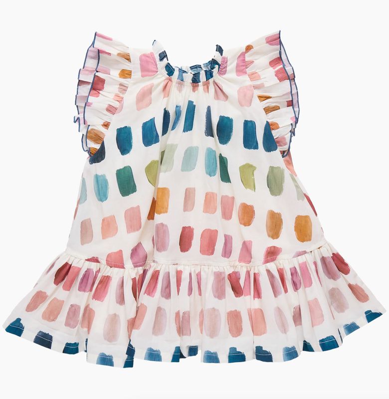 girls harper dress - paint swatches
