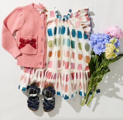 girls harper dress - paint swatches