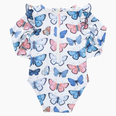 baby girls rachel suit - vintage butterflies