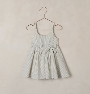 BETSY DRESS SKY STRIPE