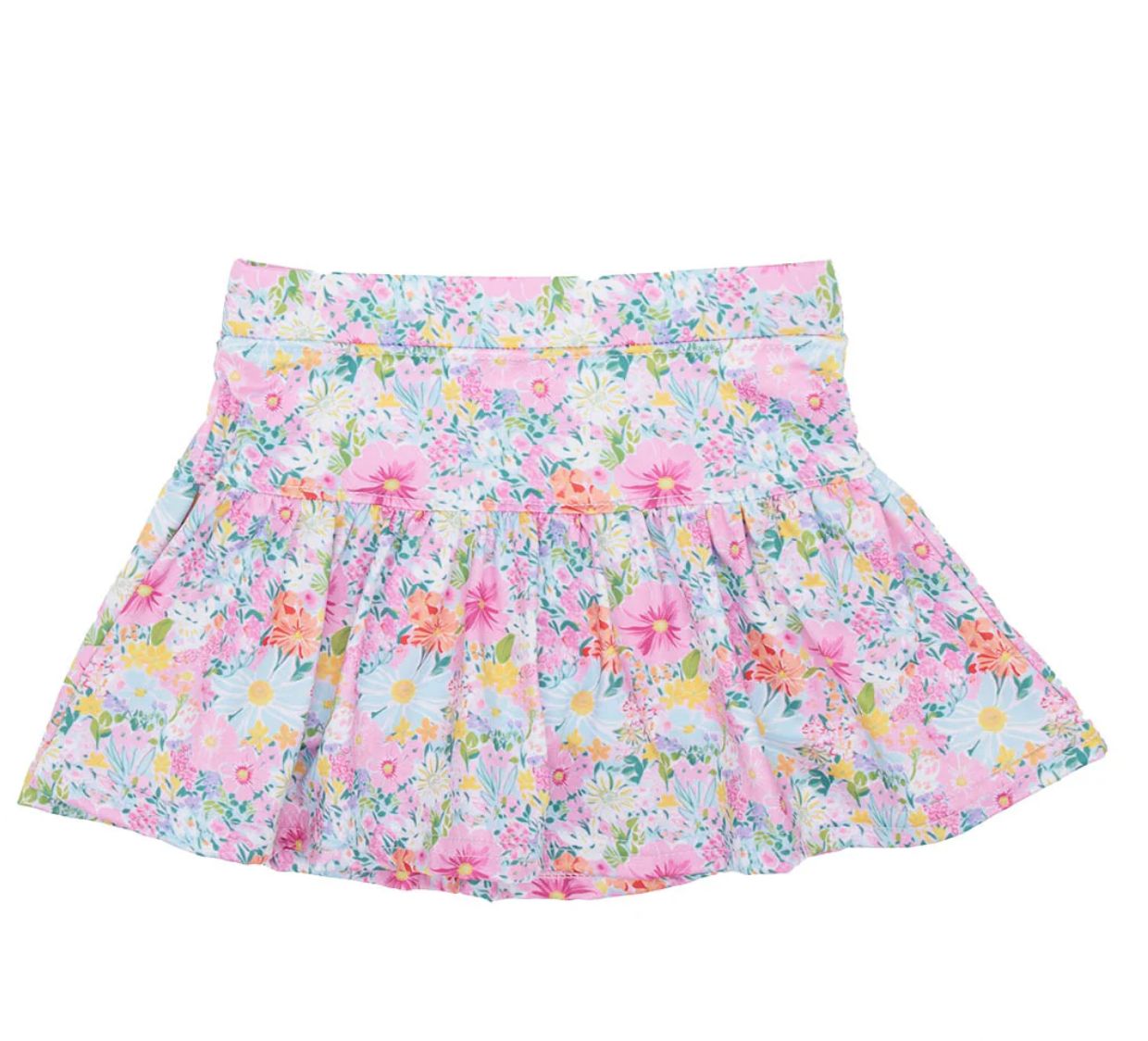 gathered skort '26, Color: petal pop, Size: 2