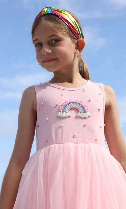 rainbow dreams tulle dress