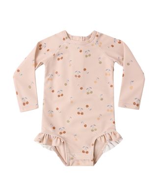 OLIVIA RASHGUARD ONE-PIECE CHERRIES