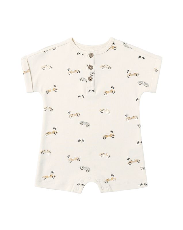 SHORT SLEEVE ONE-PIECE RACE CAR