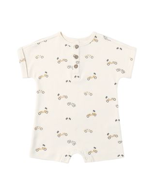 SHORT SLEEVE ONE-PIECE RACE CAR