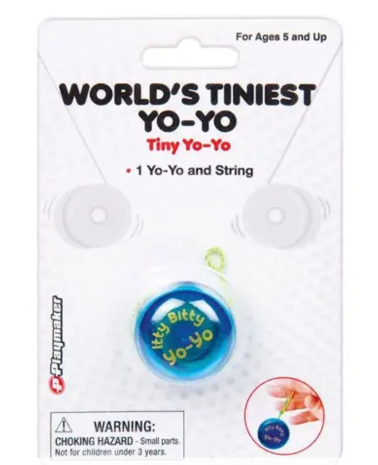 world's tiniest yo-yo