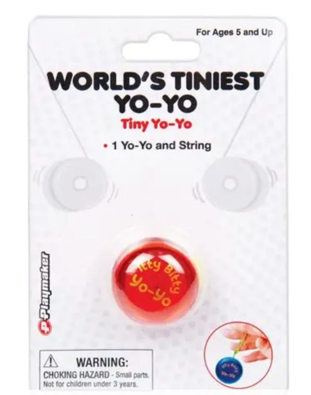 world's tiniest yo-yo