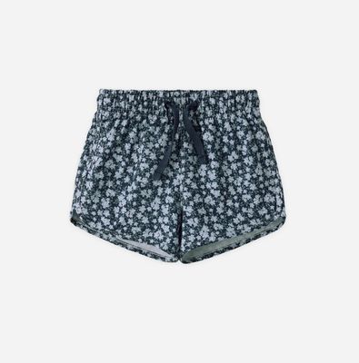 SWIM TRUNK NAVY FLORAL