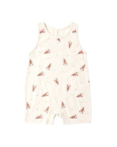 SLEEVELESS ONE-PIECE LOBSTER, Color: NATURAL, Size: 0-3M