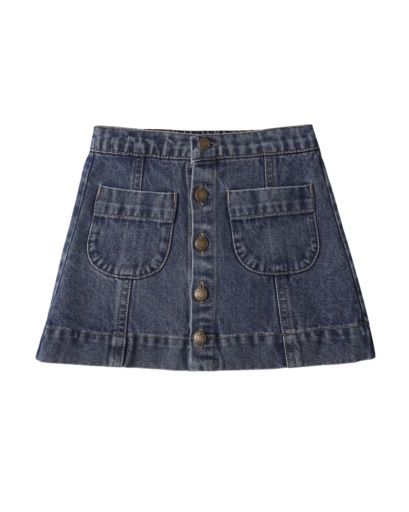 DENVER MINI SKIRT NAVY, Color: NAVY, Size: 2-3Y