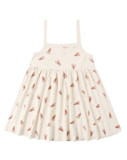 LEA DRESS LOBSTERS, Color: NATURAL, Size: 2-3Y