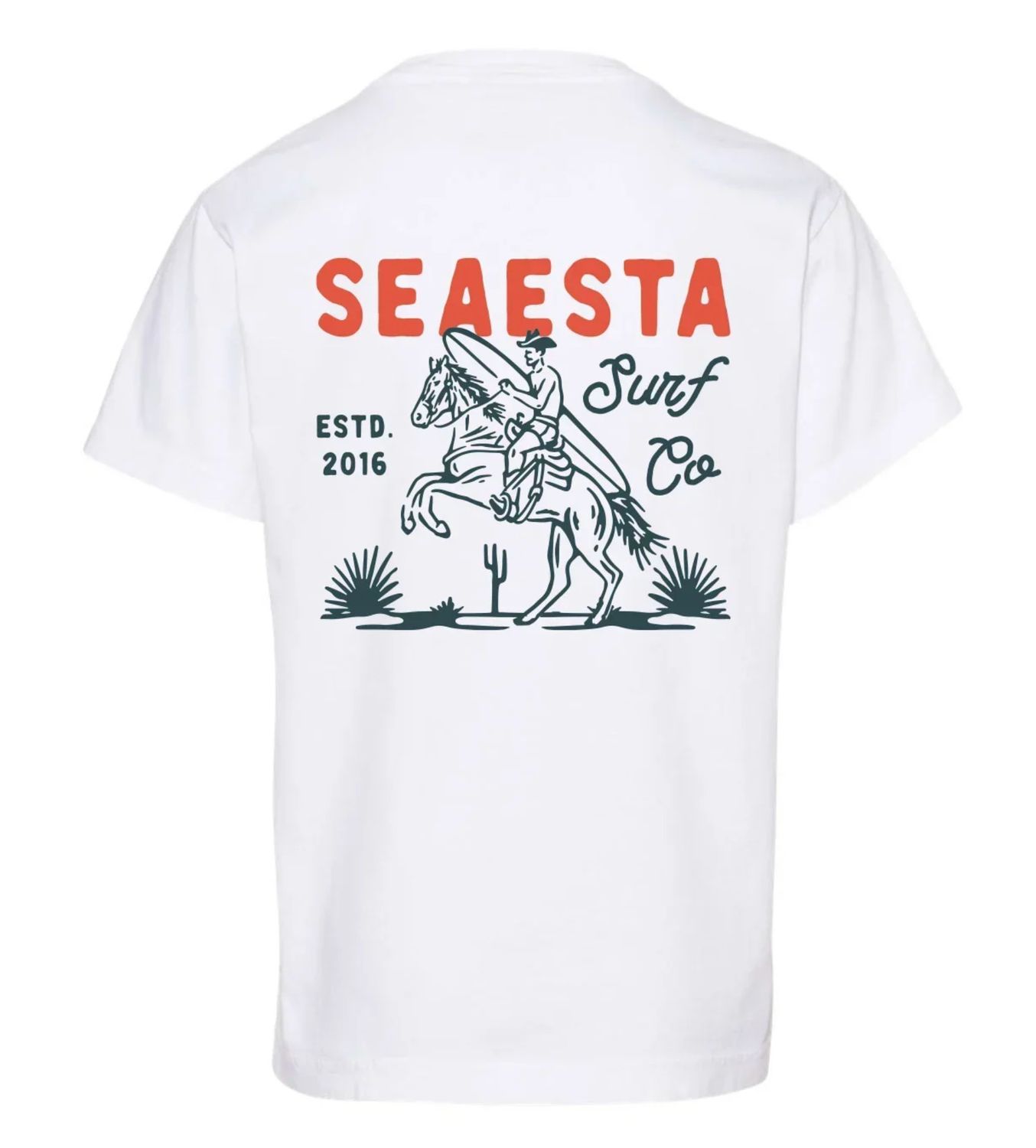 surf cowboy tee