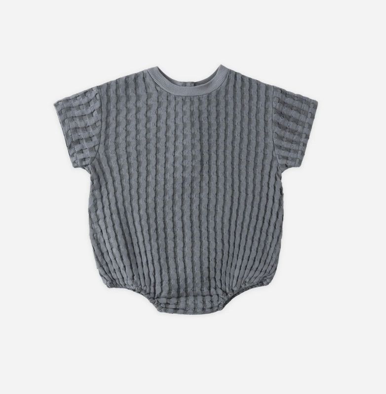 RELAXED BUBBLE ROMPER OCEAN