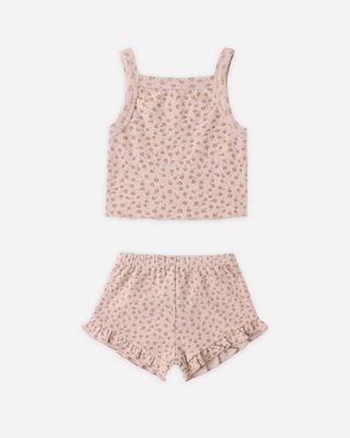 EVIE TANK + SHORTIE SET POSY