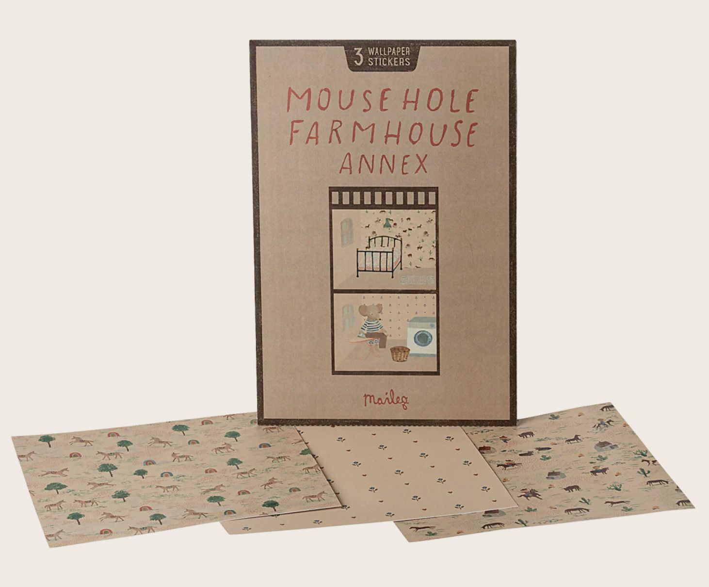 wallpaper, mouse hole farmhouse- annex