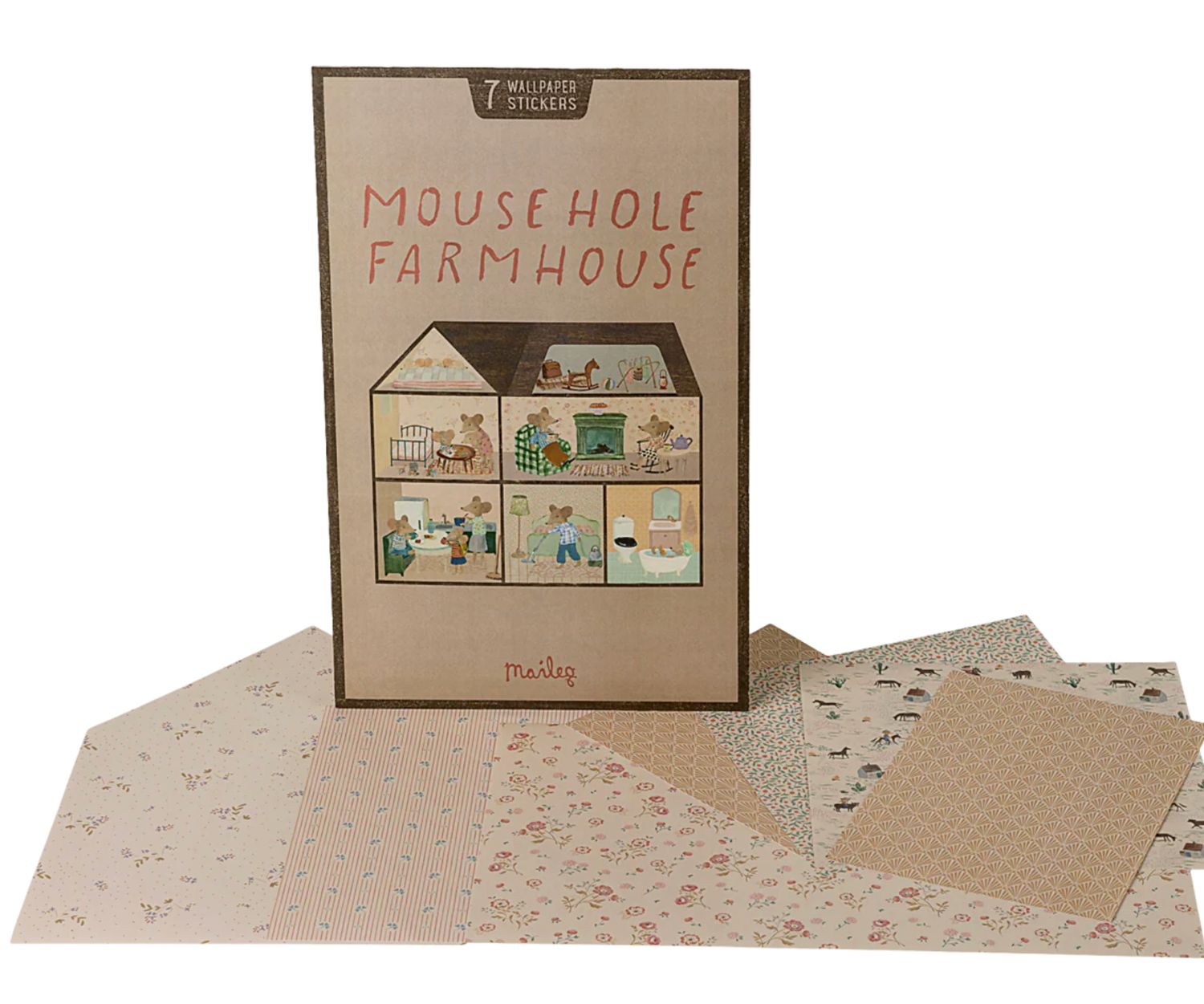 wallpaper set, mouse hole farmhouse